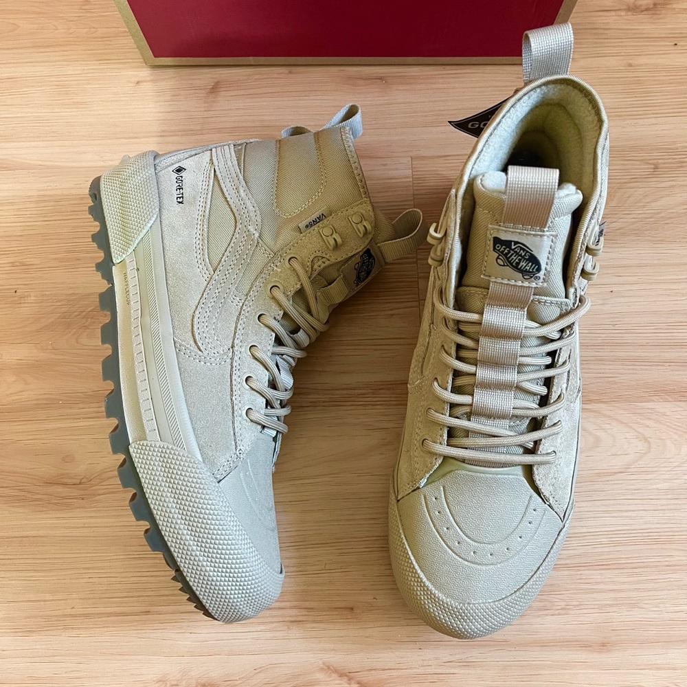 Vans Sk8-Hi GORE-TEX MTE 'Incense Brown' Women 9.5 US Mens 8.0 US - Picture 6 of 14